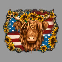 4th Of July Shaggy Cow Vintage Hoodie | Teevron