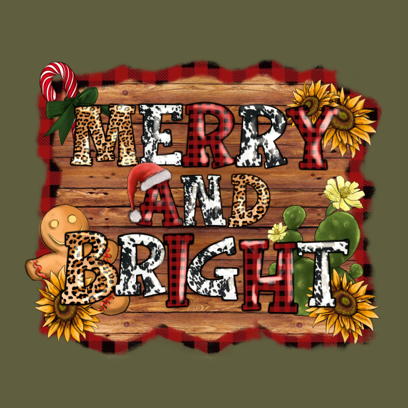 Merry And Bright Vintage Tee by AdoDesignShop | Teevron