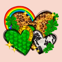 St. Patrick's Day Hearts With Leopard Urban Hoodie | Teevron