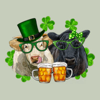 St. Patrick's Day Charolais And Black Angus Cows Ladies Tee | Teevron
