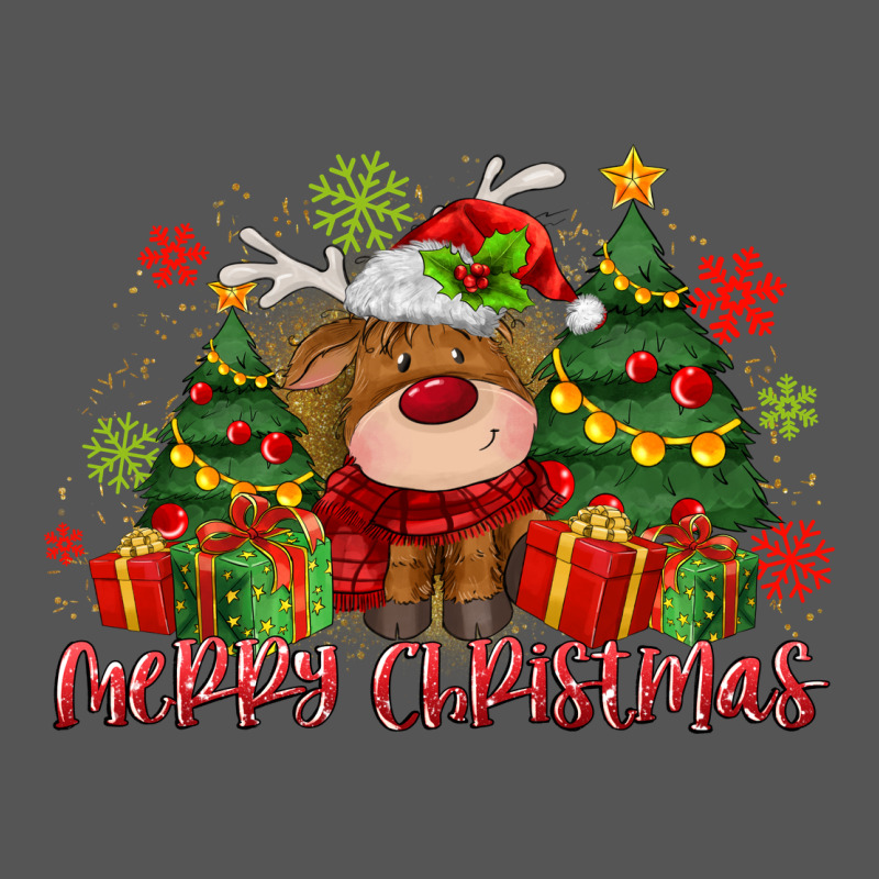 Merry Christmas Reindeer Zipper Hoodie by MaliasSmallBusiness | Teevron