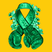 Emerald Green Ribbon Liver Cancer Boxing Gloves Premium Hoodie | Teevron