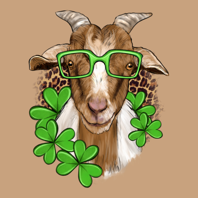 St Patricks Goat With Glasses Vintage Tee by Artiststas | Teevron