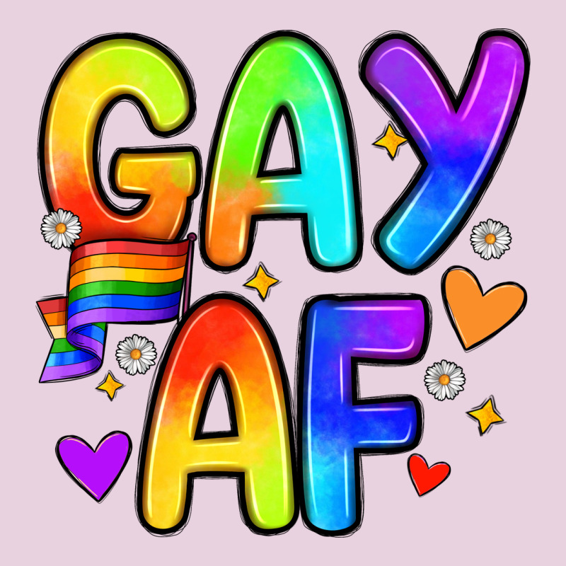 Gay Af Ladies Tee by Zillion Design Studio | Teevron
