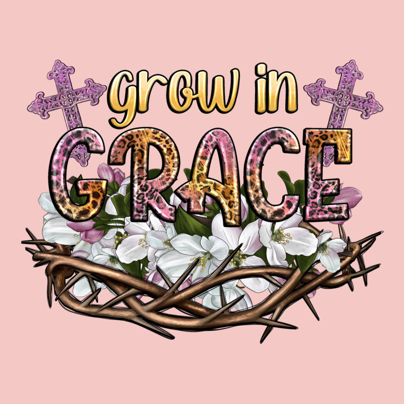 Grow In Grace Urban Heavy Tee by NancyCooperArtShop | Teevron