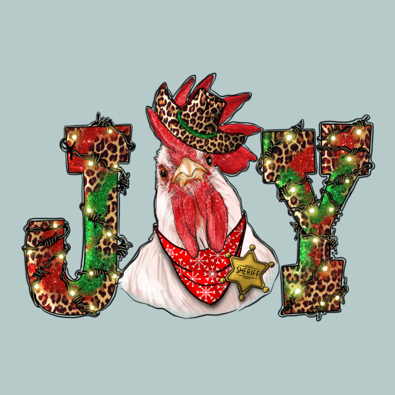 Christmas Joy With Rooster Heavy Core Tee by RanaPortraitStore | Teevron