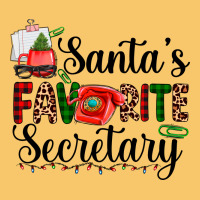 Santa's Favorite Secretary Vintage Hoodie | Teevron