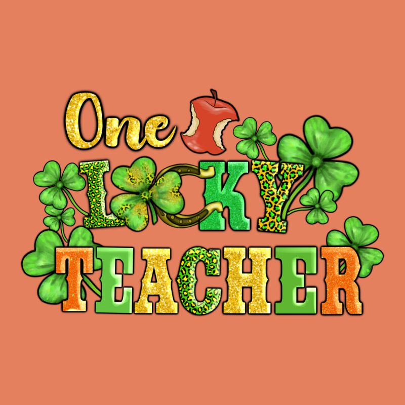 One Lucky Teacher Classic Tee by AdoDesignShop | Teevron
