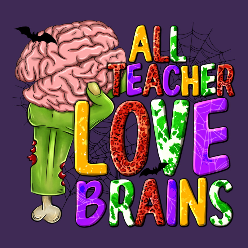 All Teacher Love Brains Premium Hoodie by texasbilliewilder | Teevron