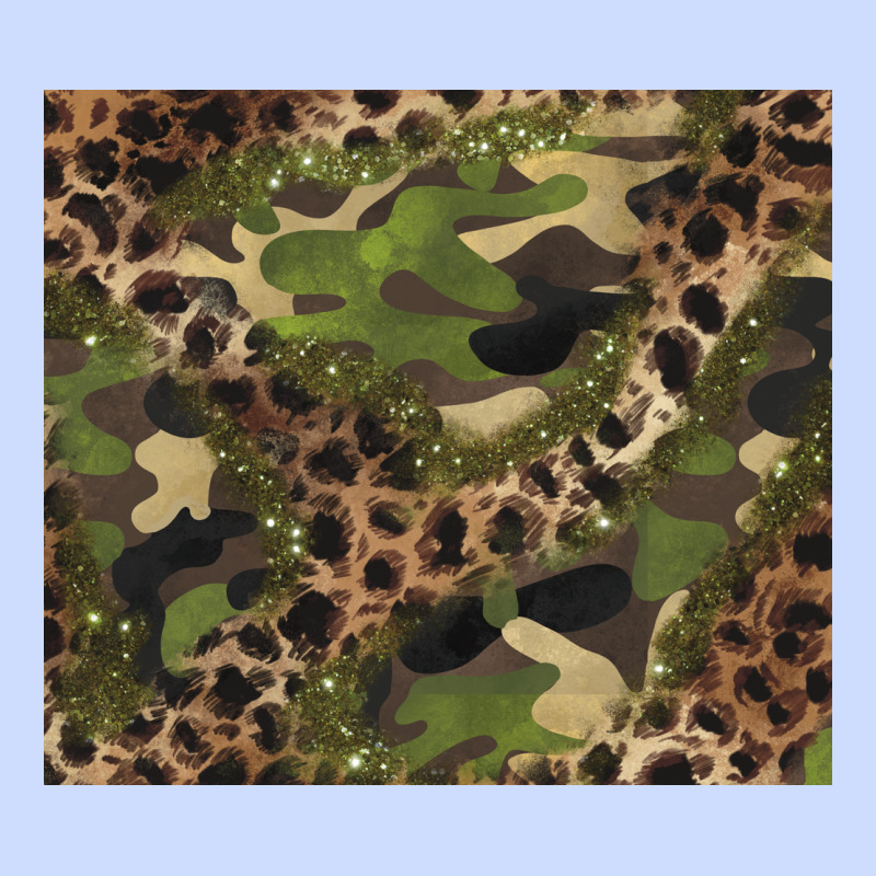 Camouflage  Leopard Urban Heavy Tee by BarkalooDesign | Teevron