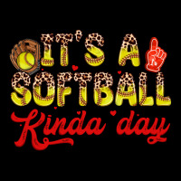 It S A Softball Kinda Day Ladies Tee | Teevron