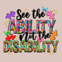 See The Ability Not The Disability Premium Hoodie | Teevron
