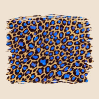 Leopard With Navy Blue Glitter Urban Heavy Tee | Teevron