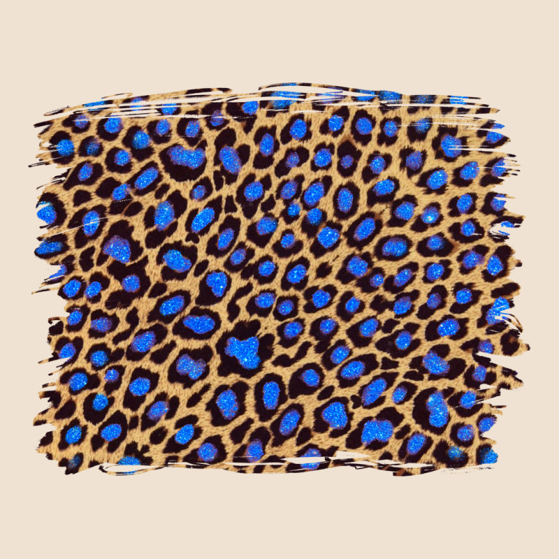 Leopard With Navy Blue Glitter Urban Heavy Tee by Artiststas | Teevron