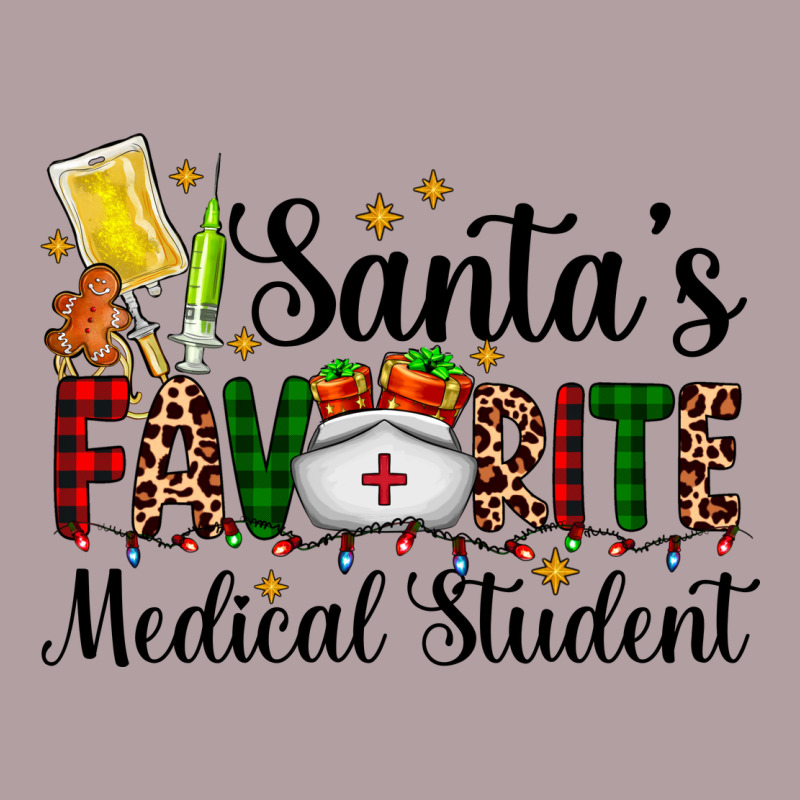 Santa's Favorite Medical Student Vintage Hoodie by AdoDesignShop | Teevron