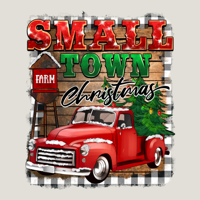 Small Town Christmas Heavy Core Tee by BarkalooDesign | Teevron