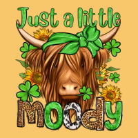 Just A Little Moody St Patricks Day Vintage Hoodie | Teevron