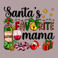 Santa's Favorite Mama Vintage Hoodie | Teevron