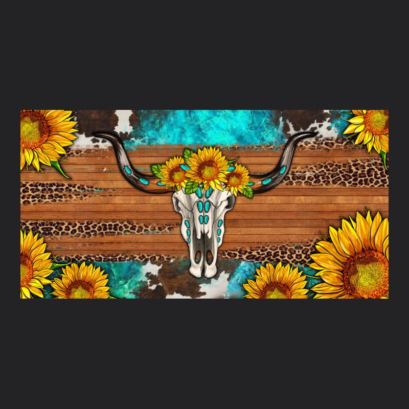 Longhorn Bull Skull License Plate Vintage Tee by Artiststas | Teevron