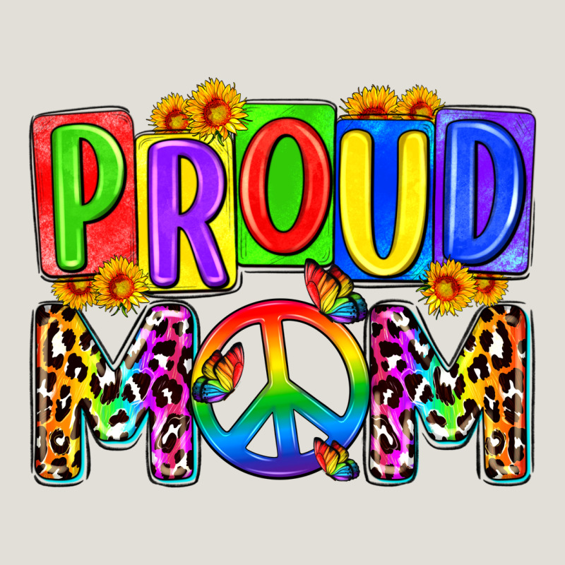 Proud Mom Lgbt Heavy Core Tee by Zillion Design Studio | Teevron