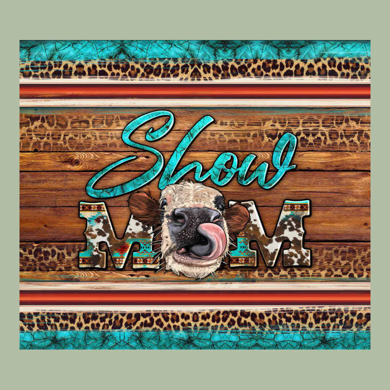 Show Mom Aztec Cowhide Leopard Heifer Urban Heavy Tee by Artiststas | Teevron