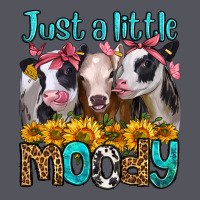 Just A Little Moody Heifers Vintage Hoodie | Teevron