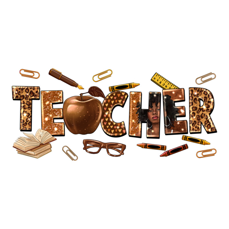 Melanin Teacher Ladies Tee by texasbilliewilder | Teevron