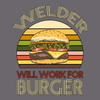 Welder Wıll Work For Burger Premium Sweatshirt | Teevron