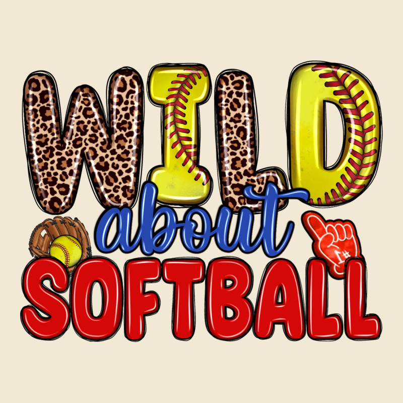 Wild About Softball Ladies Tee by Zillion Design Studio | Teevron