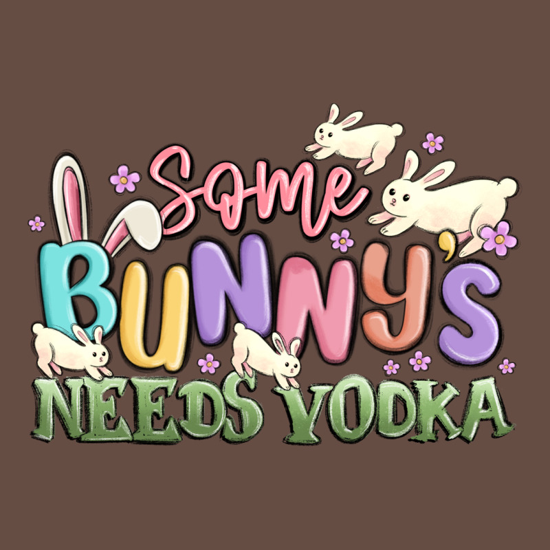 Some Bunnys Needs Vodka Long Sleeve Tee by MaliasSmallBusiness | Teevron