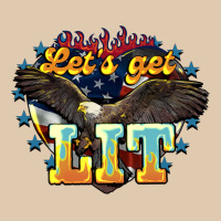 Lets Get Lit America Eagle Heavyweight Sweatshirt | Teevron