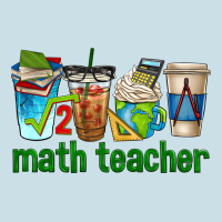 Math Teacher Coffee Cups Ladies Tee | Teevron