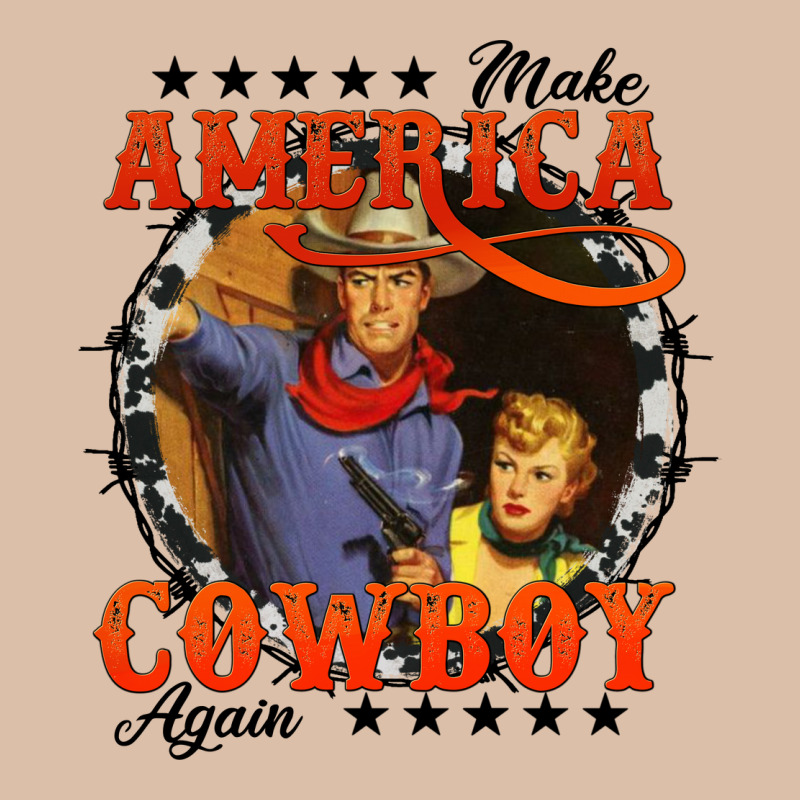 Make America Cowboy Again Urban Heavy Tee by AdoDesignShop | Teevron