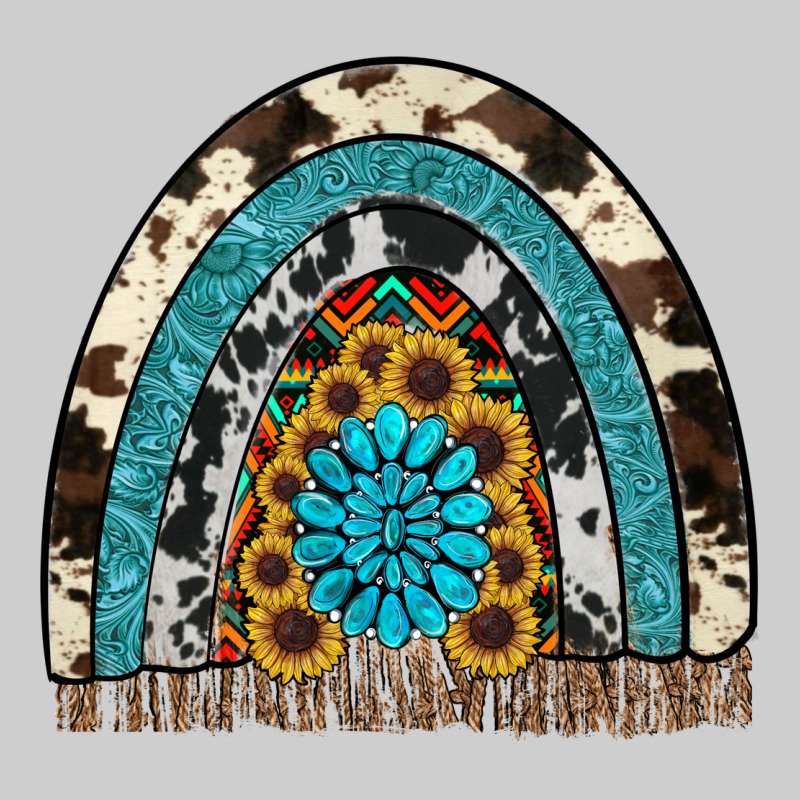 Rainbow Sunflower Gemstone Premium Tee by RanaPortraitStore | Teevron
