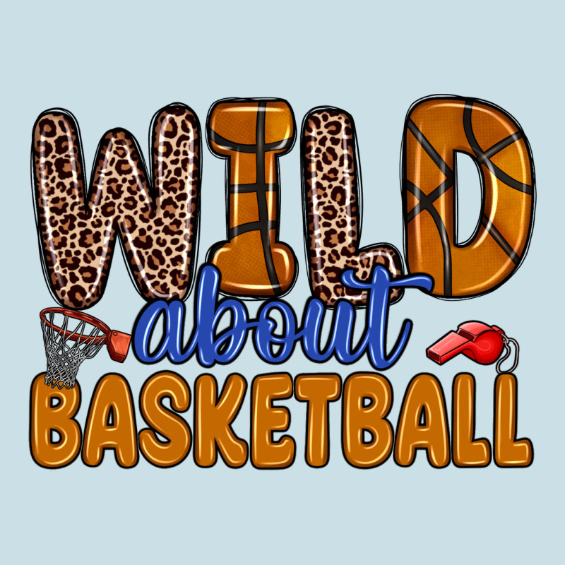 Wild About Basketball Ladies Tee by Zillion Design Studio | Teevron