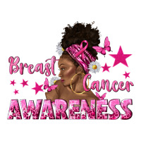 Breast Cancer Awareness with Afro Woman | Teevron