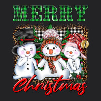 Merry Christmas Snowman Vintage Tee | Teevron