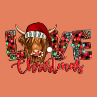 Love Christmas Highland Cow And Turquoise Gemstone Classic Tee | Teevron