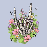 Skeleton Flowers Long Sleeve Tee | Teevron