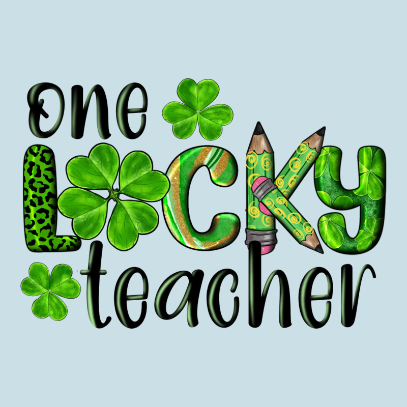 St. Patrick's Day One Lucky Teacher Ladies Tee by RanaPortraitStore | Teevron