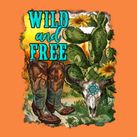 Wild And Free Cowgirl Boots Premium Sweatshirt | Teevron