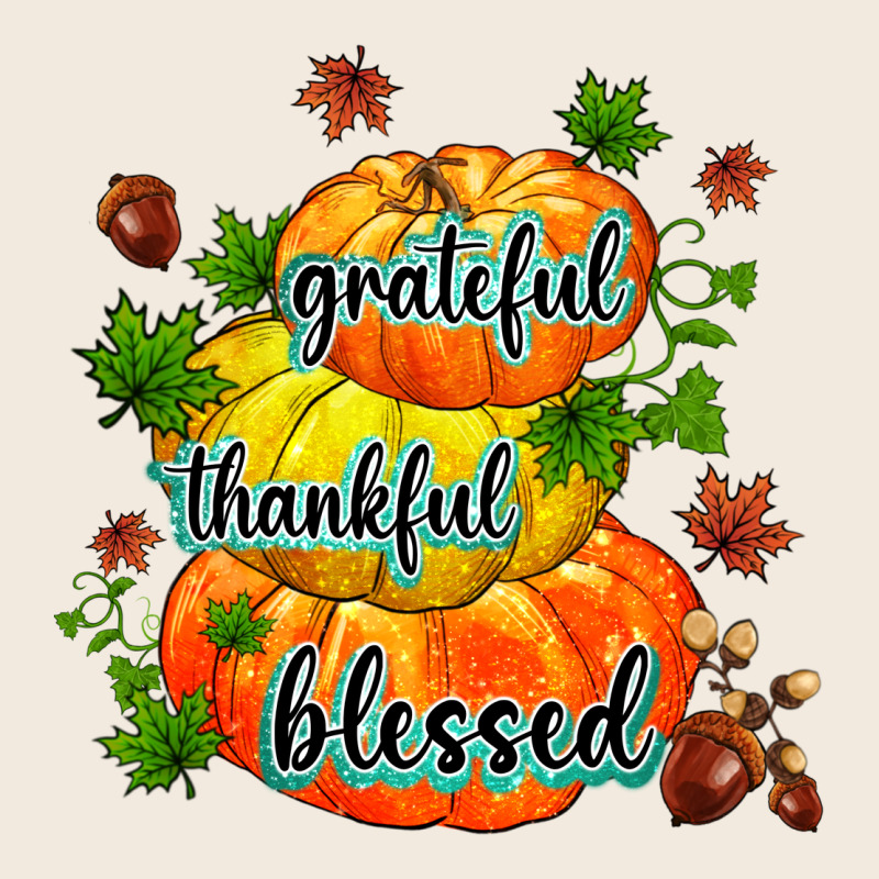 Grateful Thankful Blessed Zipper Hoodie by MaliasSmallBusiness | Teevron