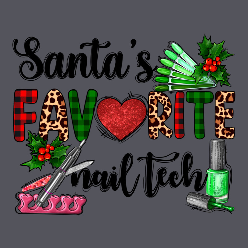Santa's Favorite Nail Tech Vintage Hoodie by AdoDesignShop | Teevron