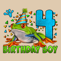 Birthday Boy Frog Age 4 Classic Tee | Teevron