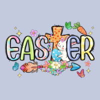Easter Cross With Bunny Long Sleeve Tee | Teevron