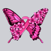 Pink Ribbon Breast Cancer Butterfly Heavyweight Sweatshirt | Teevron