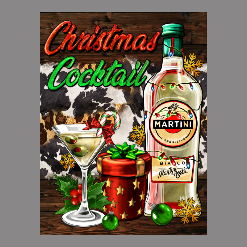 Christmas Cocktail Martini  Air Freshener Vintage Tee by AdoDesignShop | Teevron
