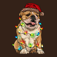 Christmas Bulldog Heavy Core Tee | Teevron