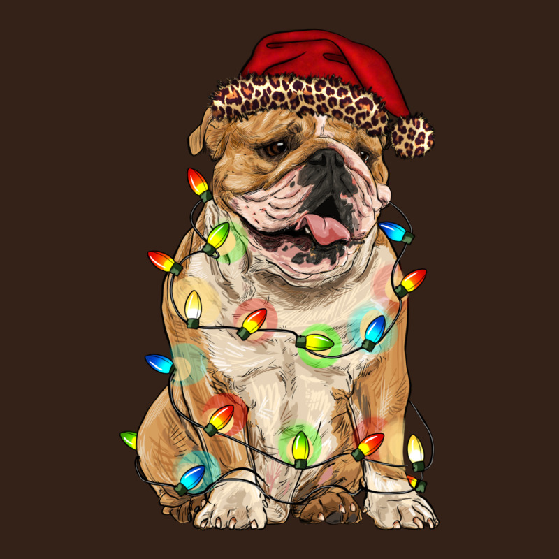 Christmas Bulldog Heavy Core Tee by RanaPortraitStore | Teevron