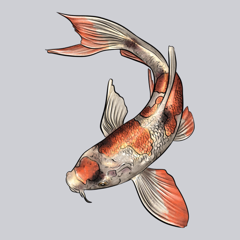 Koi Fish Heavyweight Sweatshirt by LillyAllenDesigns | Teevron